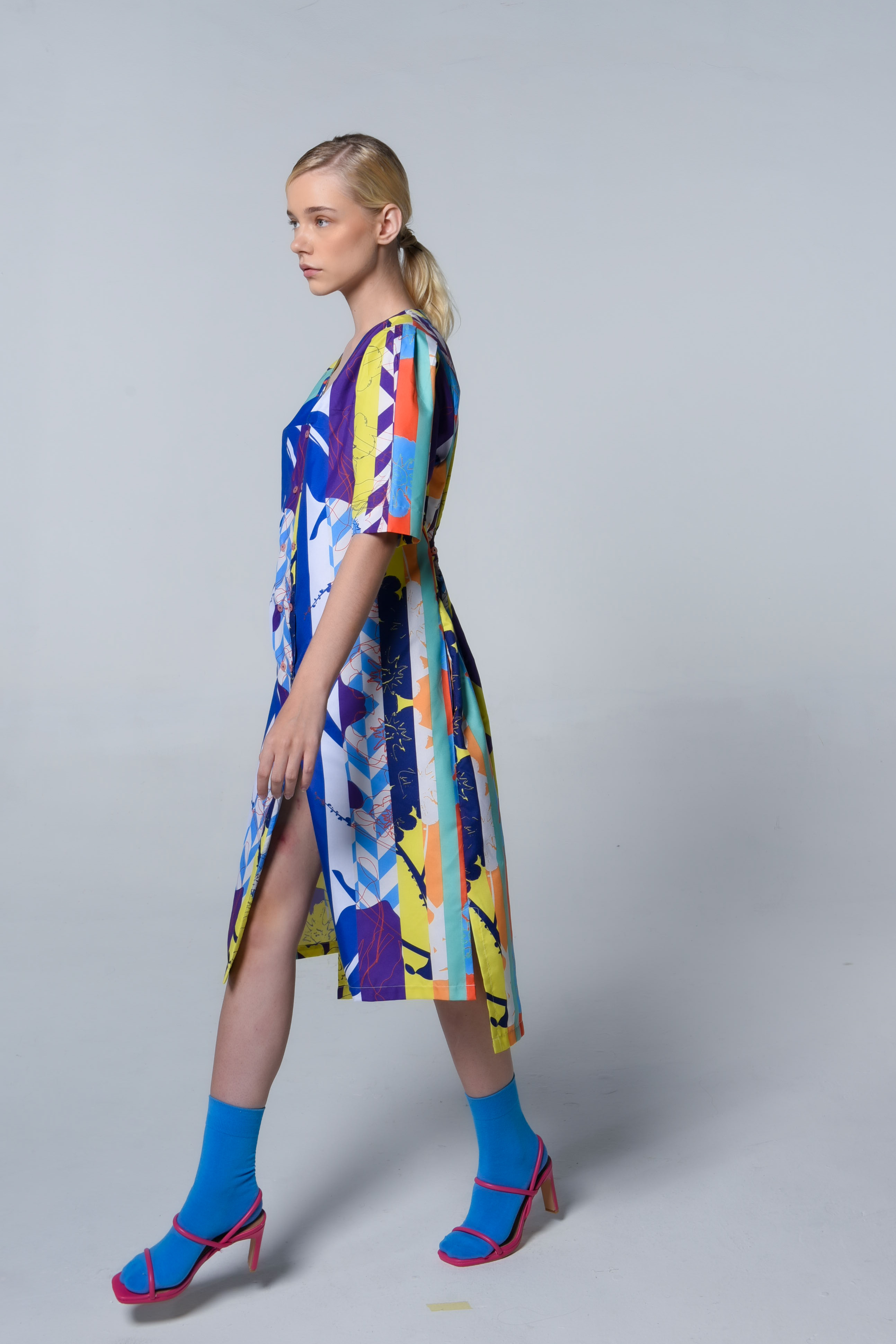 Flower Geometric Dress