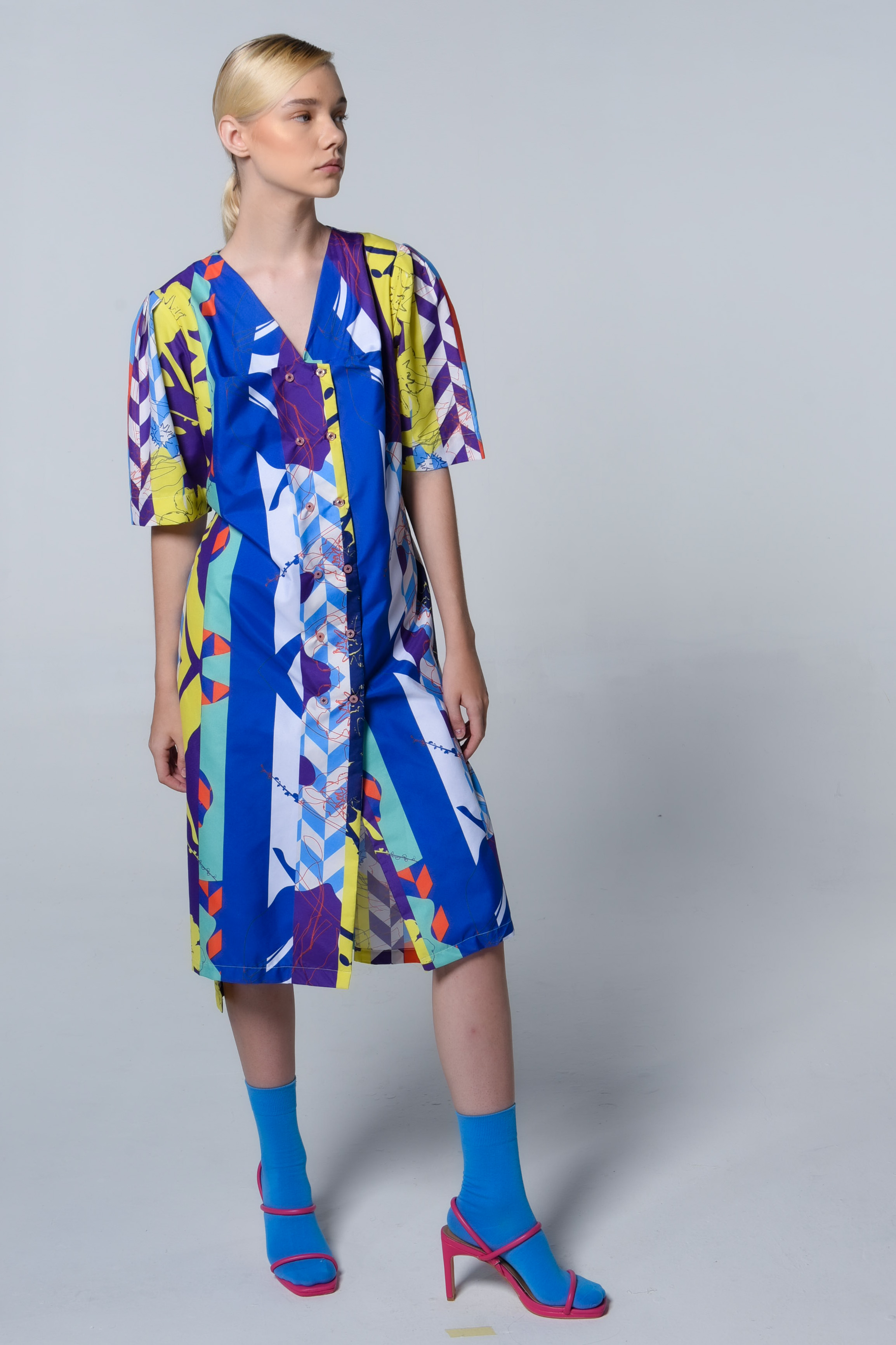Flower Geometric Dress