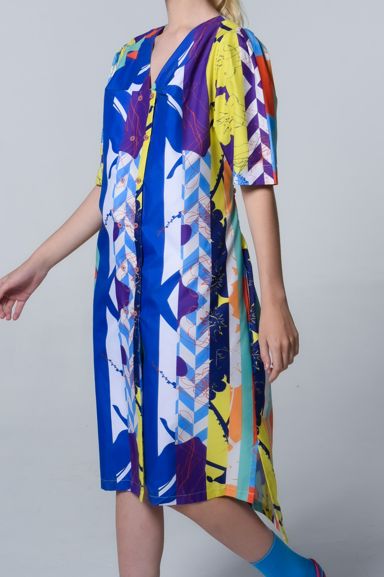 Flower Geometric Dress